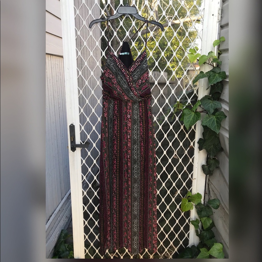 Maurice’s colorful beautiful maxi dress